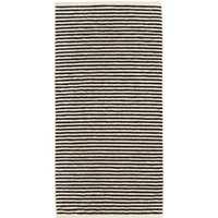 Cawö Handtücher Natural Streifen 6216 - Farbe: natur-schwarz - 39 - Handtuch 50x100 cm