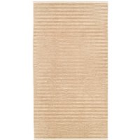 Cawö Handtücher Natural Streifen 6216 - Farbe: natur-caramel - 33 - Duschtuch 80x150 cm