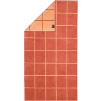 Cawö Handtücher Park Check 6226 - Farbe: brick - 22 - Duschtuch 70x140 cm