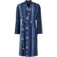 Cawö Herren Bademantel Kimono 2509 - Farbe: aqua - 14 - XL