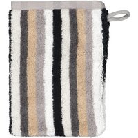 Cawö Handtücher Shades Streifen 6235 - Farbe: stein - 77 - Waschhandschuh 16x22 cm