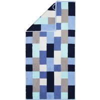 Cawö Handtücher Shades Karo 6236 - Farbe: aqua - 11 - Handtuch 50x100 cm