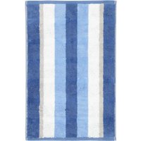 Cawö Handtücher Noblesse Stripe 1087 - Farbe: saphir - 11 - Gästetuch 30x50 cm