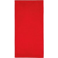 Cawö Handtücher Life Style Uni 7007 - Farbe: rot - 203 - Handtuch 50x100 cm